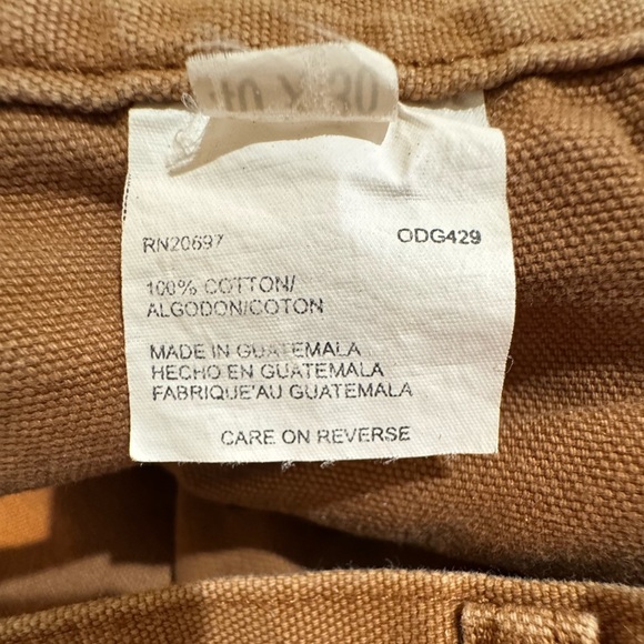 Men's Dickie’s Brown work Pants. Size 40x30. GUC - Picture 7 of 7